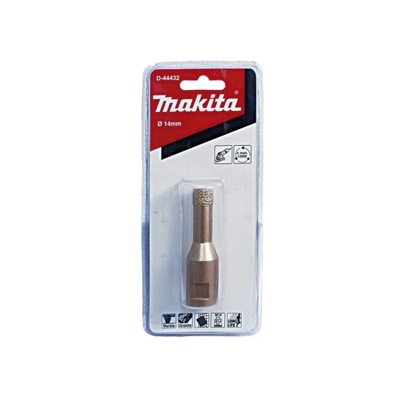 Makita Diamond Core Bit 65mmxm14 Vac Brazed Diamond